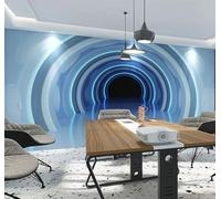 Tzxztt Créatif En Trois Dimensions Minimaliste Tunnel Extension Visuelle Papier Peint 3E Moderne Soie Texturée Haut De Gamme IdéAl Pour Le Salon Et La Chambre à Coucher-430cm×300cm