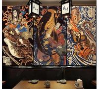 Tzxztt Figures Abstraites Rétro Animaux Individualité Papier Peint 3E Moderne Soie Texturée Haut De Gamme Idéal Pour Le Salon Et La Chambre à Coucher-150cm×105cm