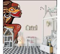 Tzxztt Figures Minimalistes Dessinées À La Main Art Créatif Papier Peint 3E Moderne Soie Texturée Haut De Gamme IdéAl Pour Le Salon Et La Chambre à Coucher-430cm×300cm