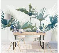 Tzxztt Frais Tridimensionnel Minimaliste Vert Plantes Papier Peint 3E Moderne Soie Texturée Haut De Gamme IdéAl Pour Le Salon Et La Chambre à Coucher-430cm×300cm