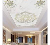 Tzxztt Minimaliste Créatif Doré Motif Effet Marbré Papier Peint 3E Moderne Soie Texturée Haut De Gamme IdéAl Pour Le Salon Et La Chambre à Coucher-350cm×256cm