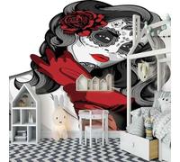 Tzxztt Minimaliste Dessiné À La Main Figures Abstraites Individualité Papier Peint 3E Moderne Soie Texturée Haut De Gamme IdéAl Pour Le Salon Et La Chambre à Coucher-430cm×300cm