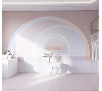 Tzxztt Minimaliste Tridimensionnel Créatif Tunnel Expansion Spatiale Papier Peint 3E Moderne Soie Texturée Haut De Gamme IdéAl Pour Le Salon Et La Chambre à Coucher-400cm×280cm