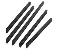 TZYYAO Poignée De Tiroir,Lot De 5 Poignées D'armoire,Poignées Coulissantes Pour Armoires De Cuisine,Poignée De Porte De Meuble,Poignées Modernes,Faciles à Installer,Black-1000mm/39.4in