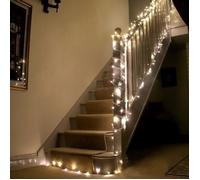 U 100 LED 10m Guirlande lumineuse interieure decoration pour mariage de fête noel blanc chaud