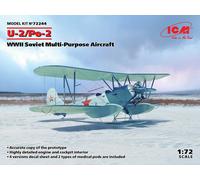 U-2/Po-2, Avion Multi-usage WW2 Soviétique Kit Modèle En Plastique 1:72 ICM
