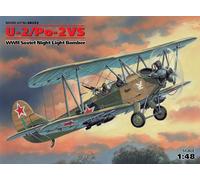 1:48 ICM KIT U-2/Po-2Vs Wwii Soviet Night Light Bomber ICM48252