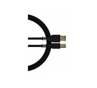 U 95001 Bl - Câble UDG USB 2.0 A-B Noir Droit 1m
