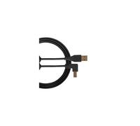 UDG Câble USB 2.0 A-B Ultimate Audio U 95005 BL – Noir coudé 2 m