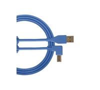 U 95005 Lb - Câble UDG USB 2.0 A-B Bleu Coudé 2m