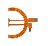 U 95005 Or - Câble UDG USB 2.0 a-b Orange Coudé 2m