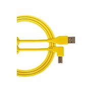 U 95005 Yl - Câble UDG USB 2.0 a-b Jaune Coudé 2m