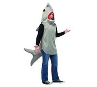 U/A Déguisement de Requin Adultes - Costume Requin pour Cosplay, Halloween et Soirées à thème - Taille Unique