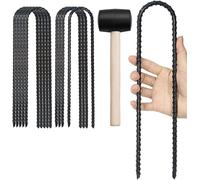 U Anchor Peg,Peg for Garden Tarpaulin,Tent Stake,Staples for Mulching Fabric,for Fixing Fences,Tents,Awnings,Camping,Trampolines,Garden Stakes,etc
