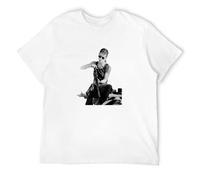 U-BASIC Natural Mens Sarah Connor Terminator 2 Movie T Shirt Cyberdyne Systems Skynet T-Shirt White S