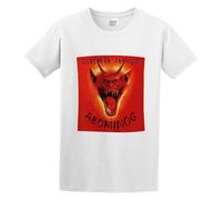 U-BASIC Uriah Heep Abominog Trend Cartoon Creativity Long Sleeves Cute T-Shirt White XL