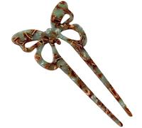 U-Beach Clip - Accessoire de coiffure vintage et | Acétate, baguettes, fourchette à cheveux fine et épaisse, ailerons élégants dans un style classique et élégant