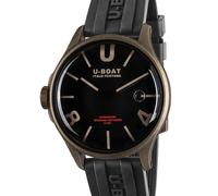 U-Boat 9549 Darkmoon Brown Vintage Montre Homme 40mm 5ATM
