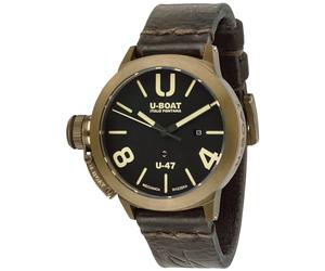 U-Boat Classico Montre Homme Analogique Automatique avec Bracelet Cuir 7797