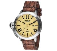 U-Boat Classico Montre Homme Analogique Automatique avec Bracelet Cuir 8106