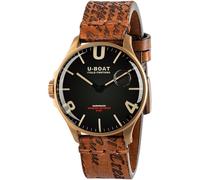 U-BOAT Darkmoon 44mm 8467 - Homme - 44 mm - Analogique - Quartz - Verre saphir