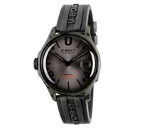U-Boat Montre analogique pour Homme à Quartz avec Bracelet en Acier Inoxydable mid-39918, Gris, Bracelet