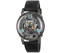 U-BOAT U-65 44mm SS Turquoise 3352 - Homme - 44 mm - Analogique - Quartz - Verre saphir