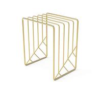 U Brands 3276U03-12 Trieur de Lettres en métal Doré