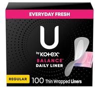 U by Kotex Barely There Culotte fine non scented, 100 Count by U by Kotex