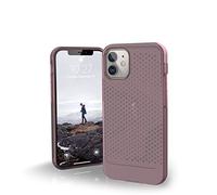 U by UAG [U] Lucent Coque Apple iPhone 12 mini (5,4") Housse de protection (Étui semi-transparent, Compatible recharge sans fil, Résistant ultra fin) dusty rose (transparent)