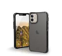 U by UAG [U] Mouve Apple iPhone 12 mini (5,4" pouces) Coque (Étui transparent, Compatible le chargement sans fil, Résistant aux chocs, Pare-chocs ultra fin) - ash (gris transparent)