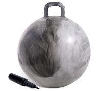 U&C Planet Ballon Sauteur 50 cm Hopperball pour Enfants de 6 à 9 Ans Bouncy Ball en PVC Robuste avec Pompe à Air Bouncy Hopper pour Sauter et Jouer à l'Intérieur ou à l'Extérieur