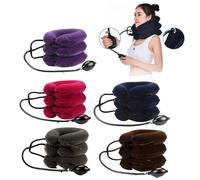 U Cou Air Gonflable Oreiller Cervical Cou Tête Douleur Épaule Douleur Relax Soutien Masseur Oreiller Coussin D'air Traction Douce