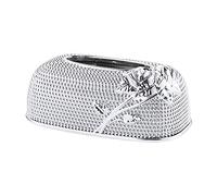 U/ D Boîte à mouchoirs rectangulaire moderne européenne pour salle de bain, chambre à coucher, chevet, maison, hôtel, voiture (argent)