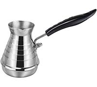 U/D Carafe à décanter en acier inoxydable pour café turc, expresso, café, moka, thé, lait, sauce, beurre (650 ml)