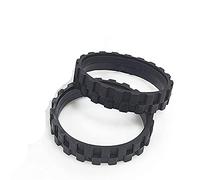 U/D Lot de 2 pneus antidérapants pour roues IROBOT ROOMBA Series 500, 600, 700, 800 et 900, excellente adhérence et assemblage facile.