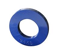 U/D Plaque de poids olympique fractionnée de 0,2 kg ~ 1 kg - Haltères olympiques pour entraînement de force - Micro chargement - Disque pour surmonter les plateaux (vert, 0,5 kg)