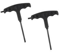 U/D Sourcingmap Lot de 2 clés hexagonales pour rollers avec poignée en T Noir
