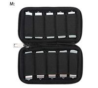 U Disk Étui universel portable étanche et résistant aux chocs pour accessoires électroniques Support de clé USB pour crayon