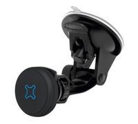 Mobilis Support voiture magnétique U.FIX – fixation ventouse universel, rotation 360° Noir