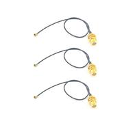 U.FL PCI Vers RP-SMA Pigtail Antenna WiFi Cable Pack Of 6