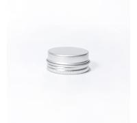 U-K Boîte en aluminium de 15 ml 40 * 18mm boîte en aluminium filetée mini crème ronde petite boîte en aluminium Practical and Professional