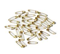 U-K Lot de 30 épingles à nourrice dorées en métal pour accessoires de vêtements - 20 mm