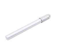 U-K Porte-crayon à une tête réglable Prolongateur de crayon Outil rallonge d'écriture simple et Extension en métal, couleur argent Durable utile Agréable pratique
