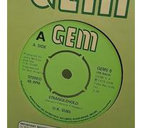 U.K. SUBS, stranglehold, B side world war and rockers, GEMS 5, 7" single