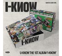 U-Know Yoonho - I-Know - Match Card Version - incl. 60pc MatchCard Set, QR Music Card, Lyrics Poster, 5 Stickers + Photocard