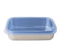 U-Konserve - Récipient rectangulaire en acier inoxydable avec couvercle en silicone - Cosmic Blue - 750ml