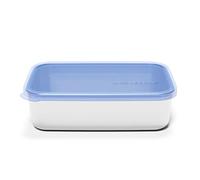 U-Konserve - Récipient rectangulaire en acier inoxydable avec couvercle en silicone - Cosmice Blue - 1,35l