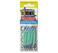 U-Lace - KIDDOS Lacets élastiques pour enfants de 3 à 7 ans - 14 Couleurs disponibles - (SEA FOAM - Vert pâle) ATTENTION: 2 sachets au minimum pour une paire de baskets. Comptez bien les oeillets!