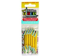 U-Lace - KIDDOS Lacets élastiques pour enfants de 3 à 7 ans - 14 Couleurs disponibles - (YELLOW - Jaune) ATTENTION: 2 sachets au minimum pour une paire de baskets. Comptez bien les oeillets!